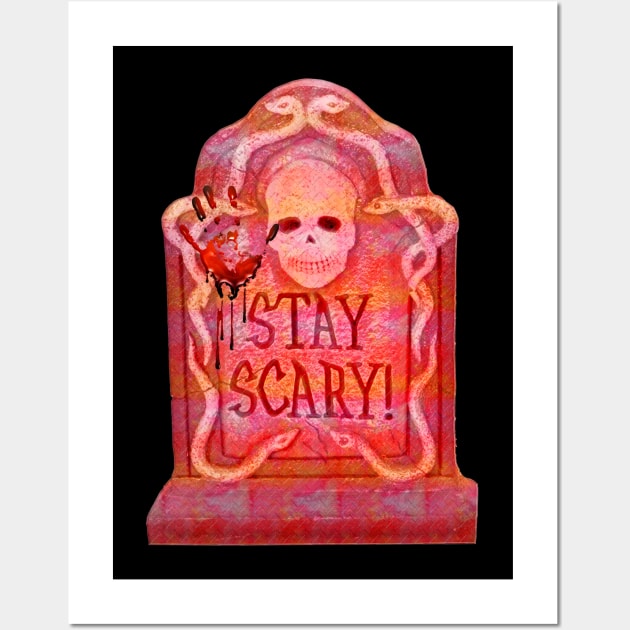 Halloween Tomb Stone Wall Art by holidaystore